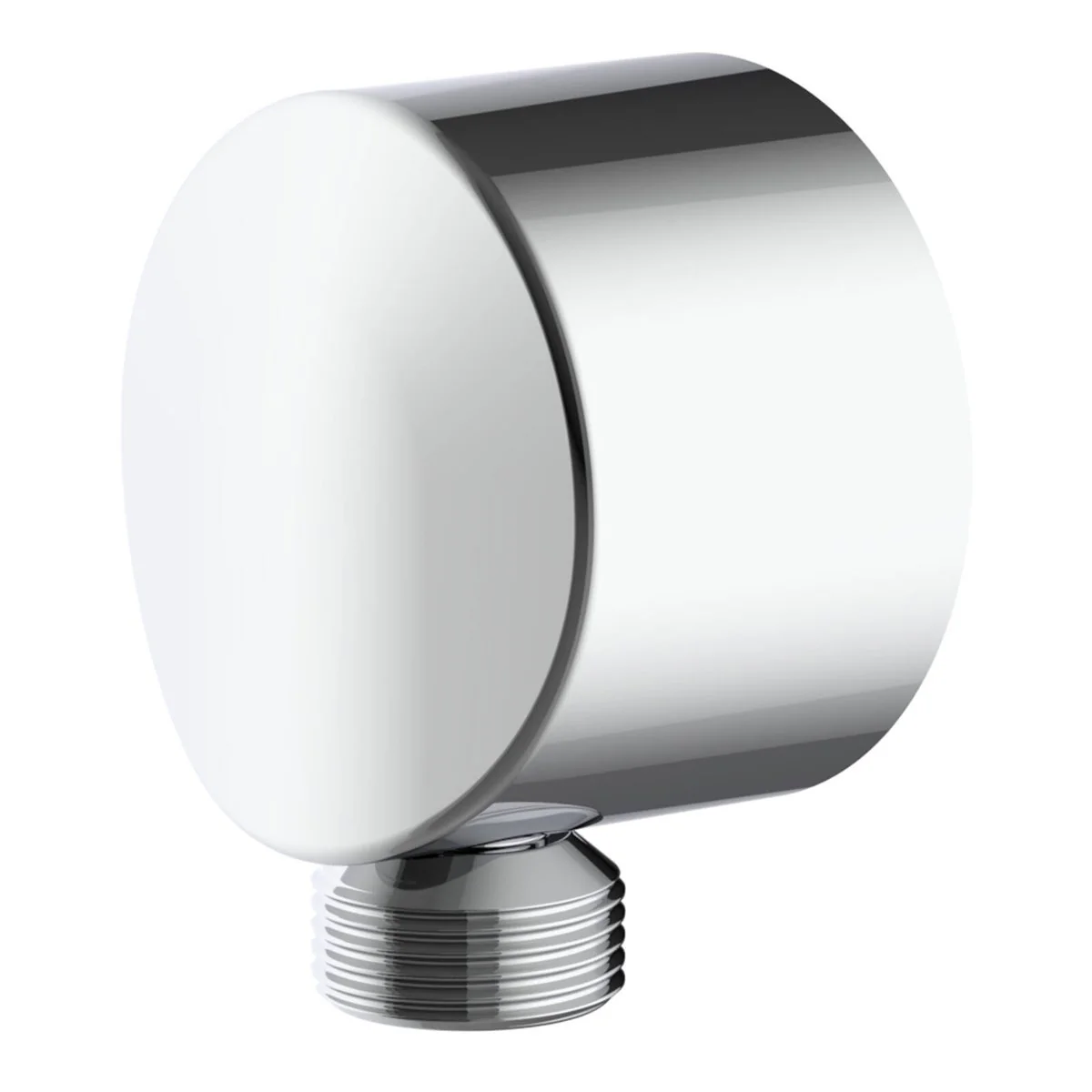 Estilo Chrome Wall Elbow - 1/2" BSP Brass - Lead-Free - Durable - 54mm x 35mm x 54mm - Image 2