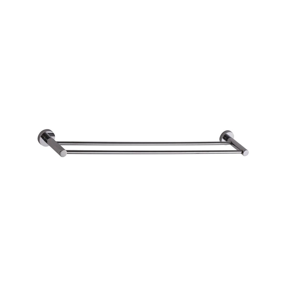 Estilo Chrome Bella Double Towel Rail - 760mm - Double - Easy Mount System