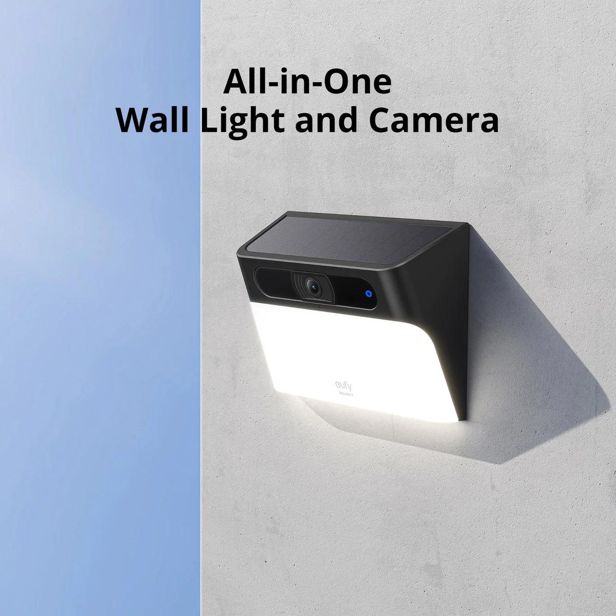 Eufy S120 Security Solar Wall Cam Light - 300 Lumens - 2K HD - Outdoor - Image 4