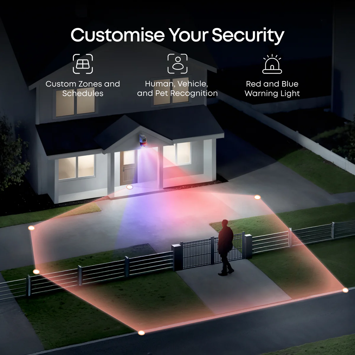 Eufy S4 NVR PoE PTZ Add-On Camera - 4K Wide-Angle & 2K PTZ - Auto-Tracking - Image 4