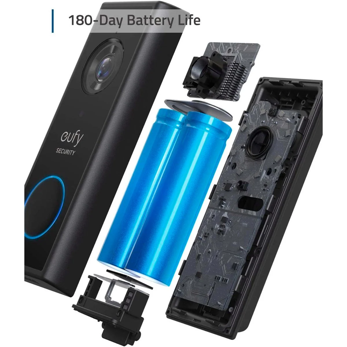 Eufy Security Doorbell - 2K - Wi-Fi - Human Detection - Image 3