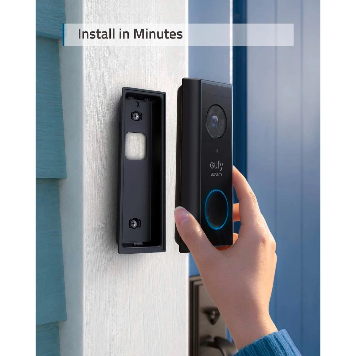 Eufy Security Doorbell - 2K - Wi-Fi - Human Detection - Image 4