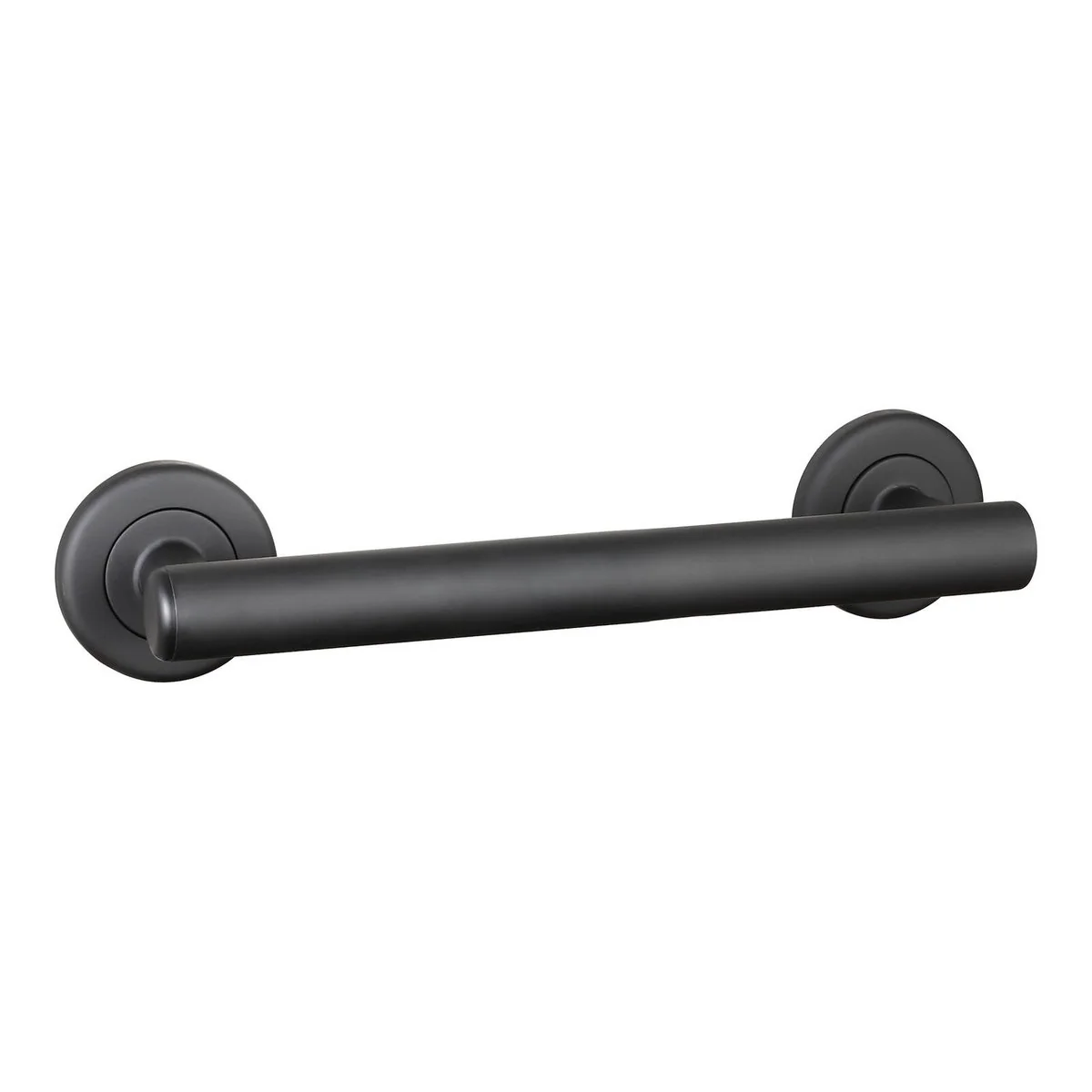 Evekare 300mm Matte Black Linear Grab Rail - Stainless Steel - 250kg Support