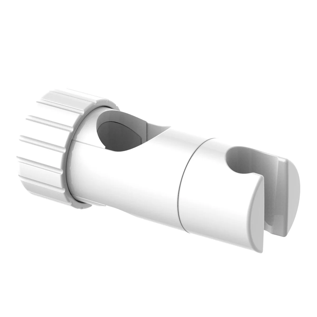 Evekare 32mm White Shower Slider - Adjustable Hand Shower for Grab Rails