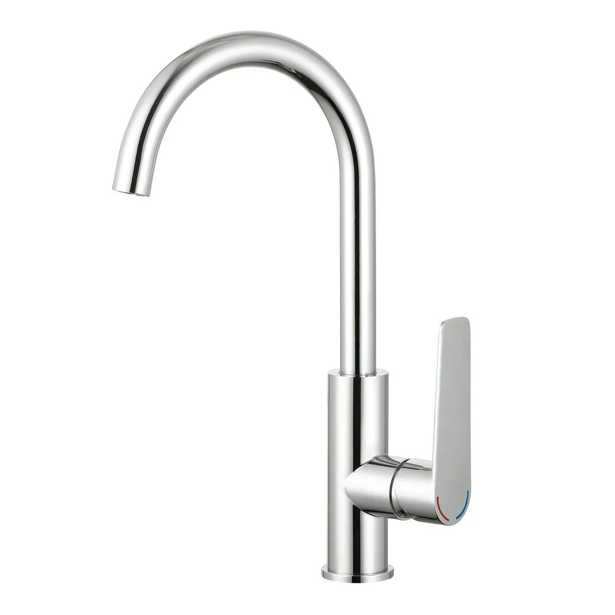 Evekare 35mm Chrome Extended Lever Sink Mixer - Accessible Bathroom Solution