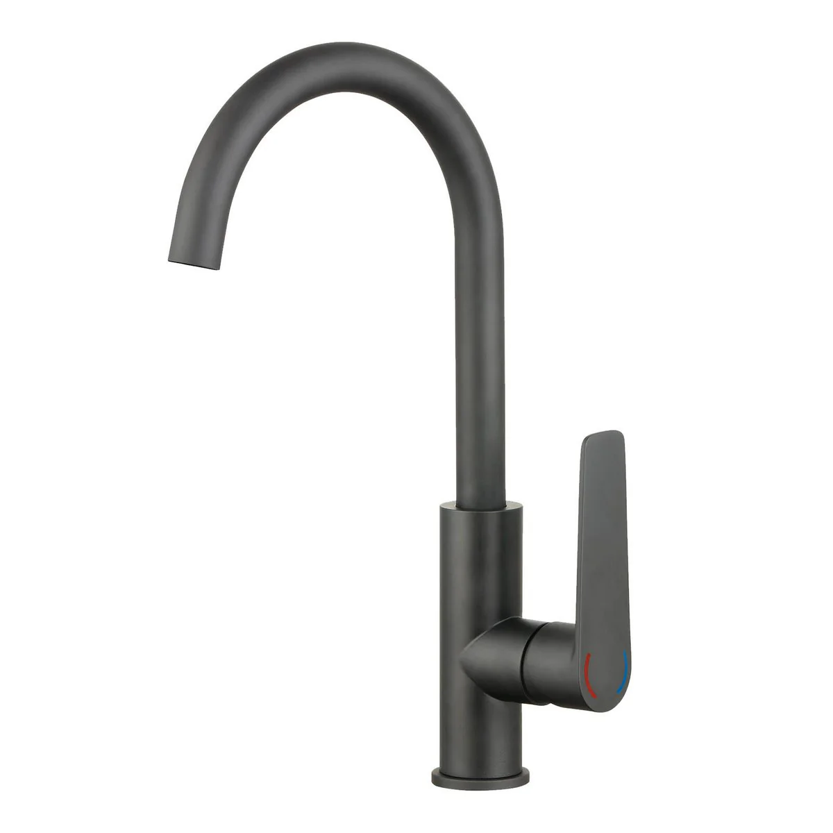 Evekare 35mm Matte Black Extended Lever Sink Mixer - Lead-Free - Easy Use
