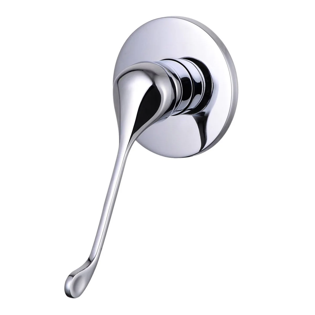 Evekare Chrome Extended Wrist Lever Shower Mixer - 130mm x 270mm - Easy Access
