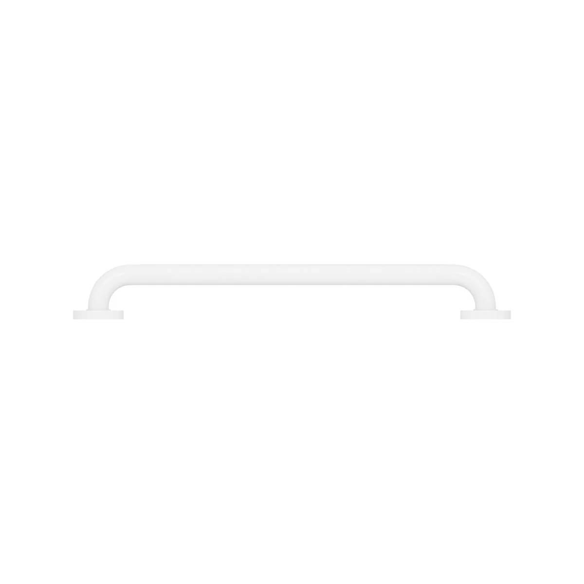 Evekare 600mm White Concealed Flange Grab Rail - 250kg Capacity - 304 Stainless Steel - Image 5
