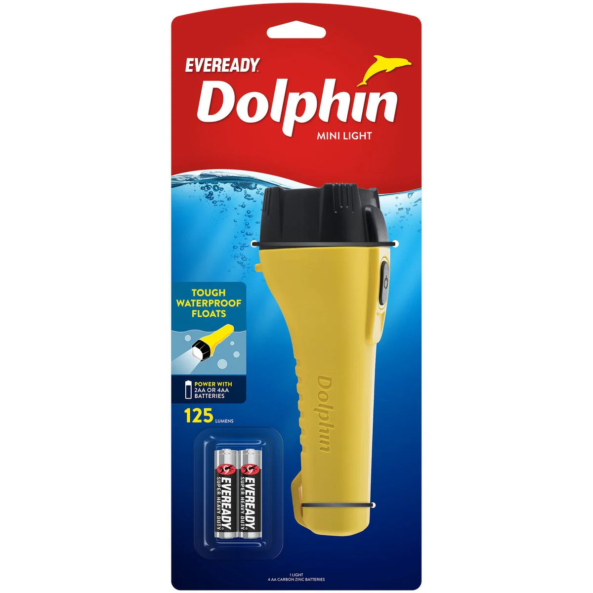Eveready Dolphin Mini Light - 125 Lumen - Plastic - Waterproof - Image 3