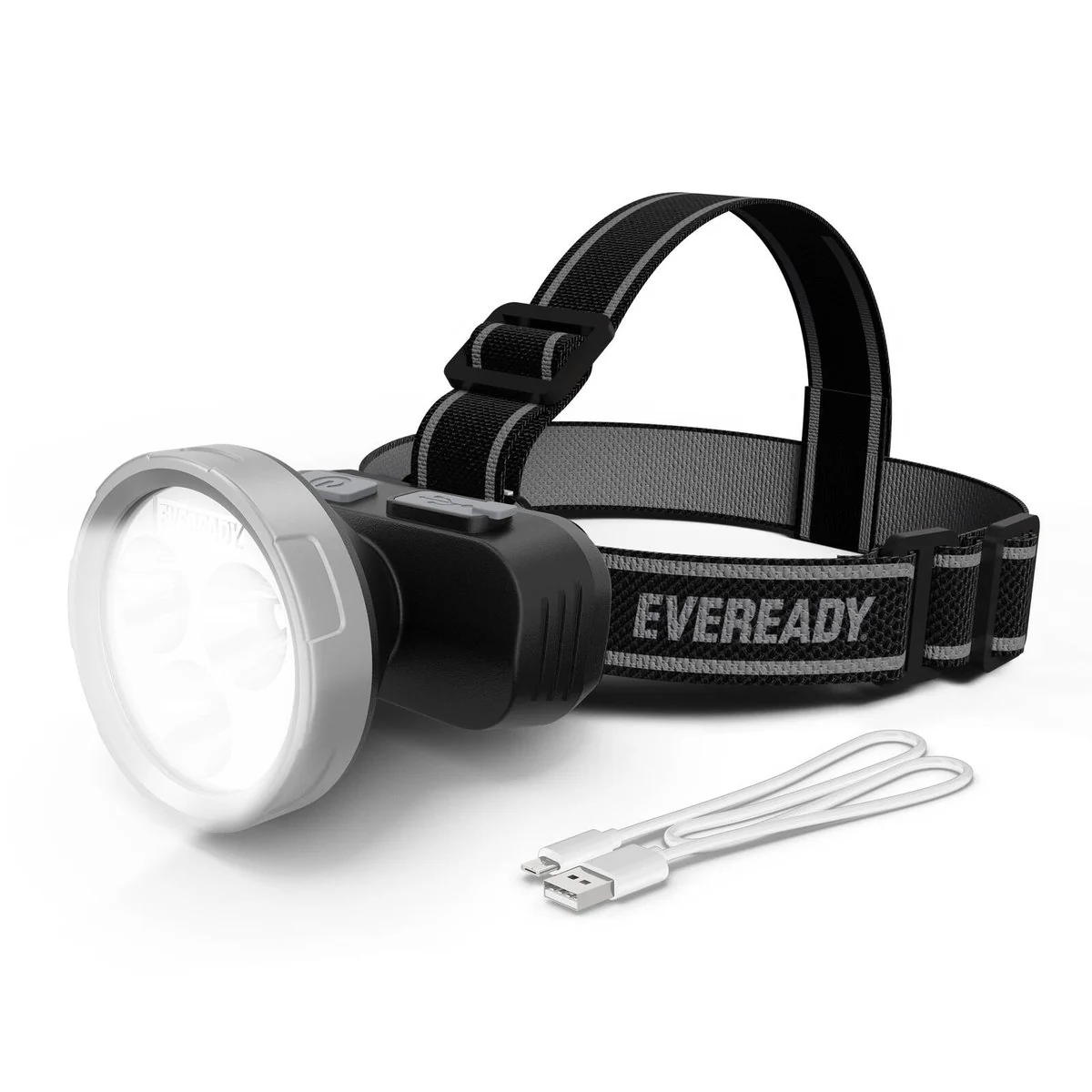 Eveready Rechargeable Headlight 120 Lumen - Hands-Free Lighting Solution - Adjustable Brightness - Model VPHDL4 - Image 2