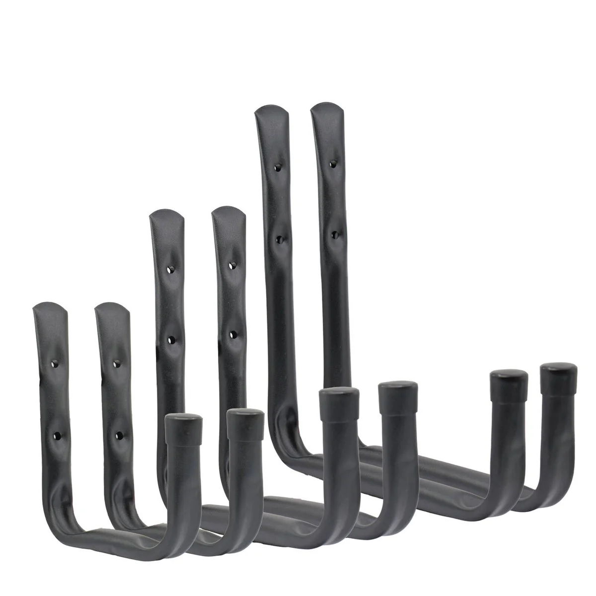 Everhang Black Storage Tube Hook Multi Pack - 3 Hooks - 19mm x 250mm - Durable
