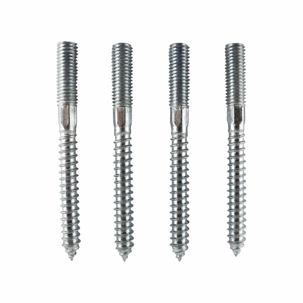 Everhang Hanger Bolt - 10mm x 100mm - Zinc Plated - 4 Pack