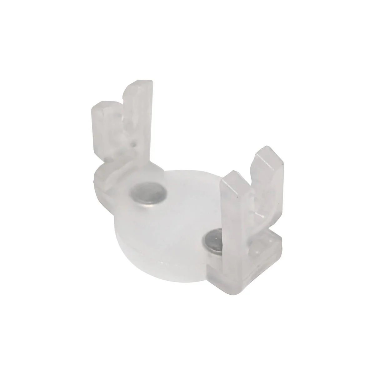 Everhang Magnetic Light Clip Pack of 100 - 30mm - Clear - Durable & Mess-Free