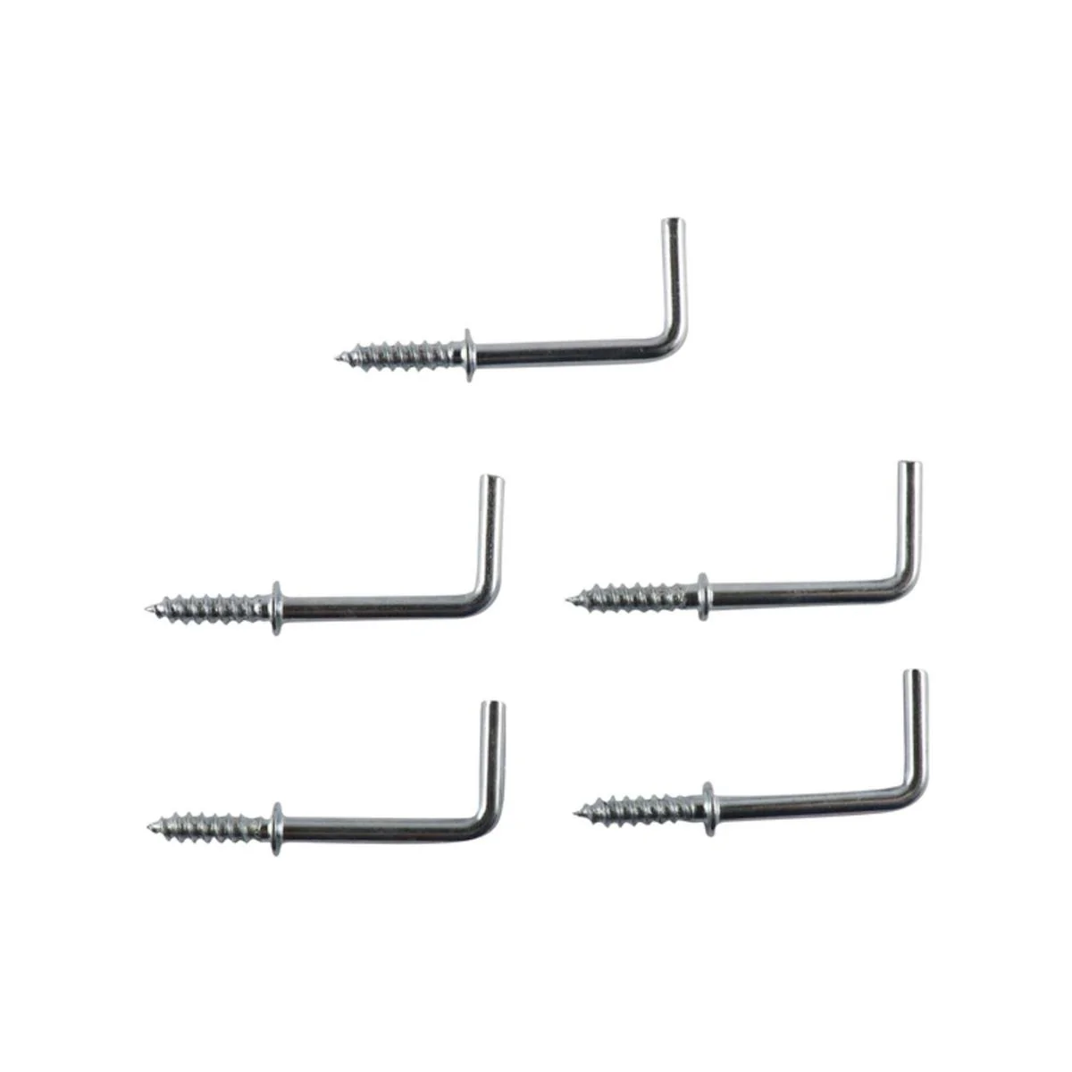 Everhang Square Hook - 25mm - Zinc Plated - 5 Pack