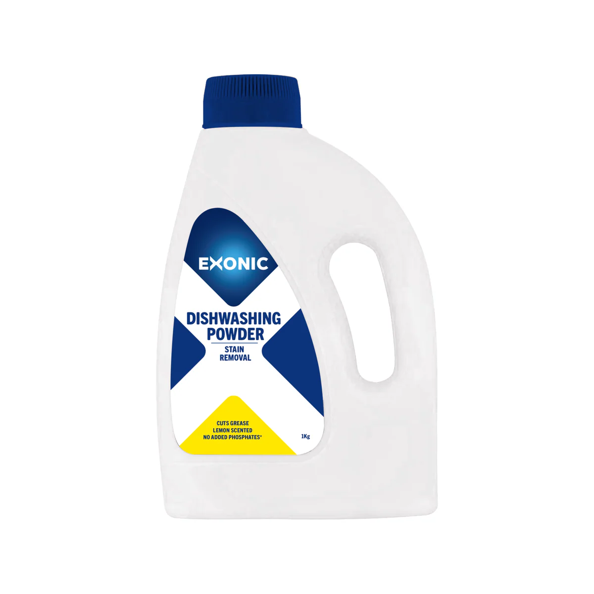 Exonic Dish Washing Powder - 1kg - Tough Stain Removal - Glass Protection