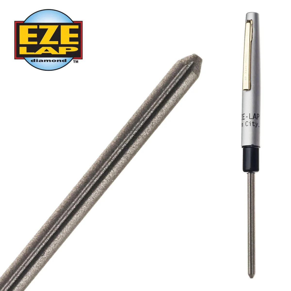 EZE-LAP Diamond Pen Type Sharpener - 600-Grit - Steel - Compact Design - Image 3