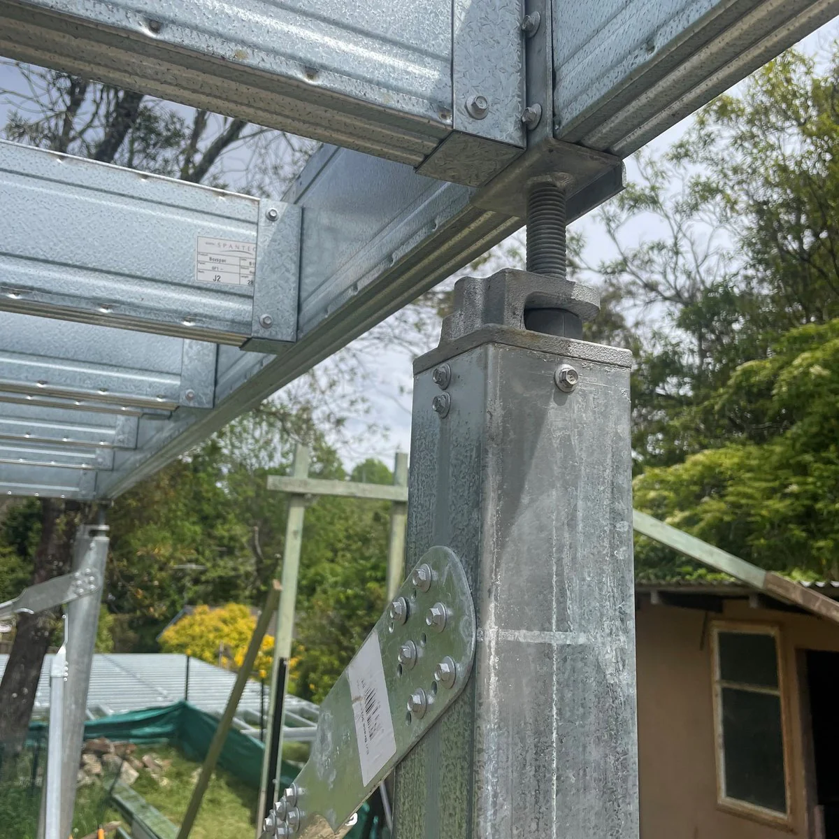 Ezipier 30 x 30 Ezibrace Paddle - Galvanised Steel - Durable & Fire Resistant - Image 3