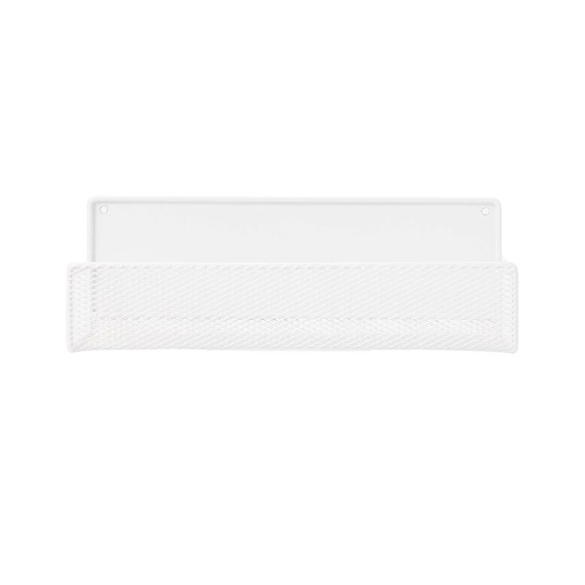 EzyStorage Large Door Mount Wire Rack - 300mm x 101mm x 102mm - White - Organise Jars, Herbs, Spices - Image 3