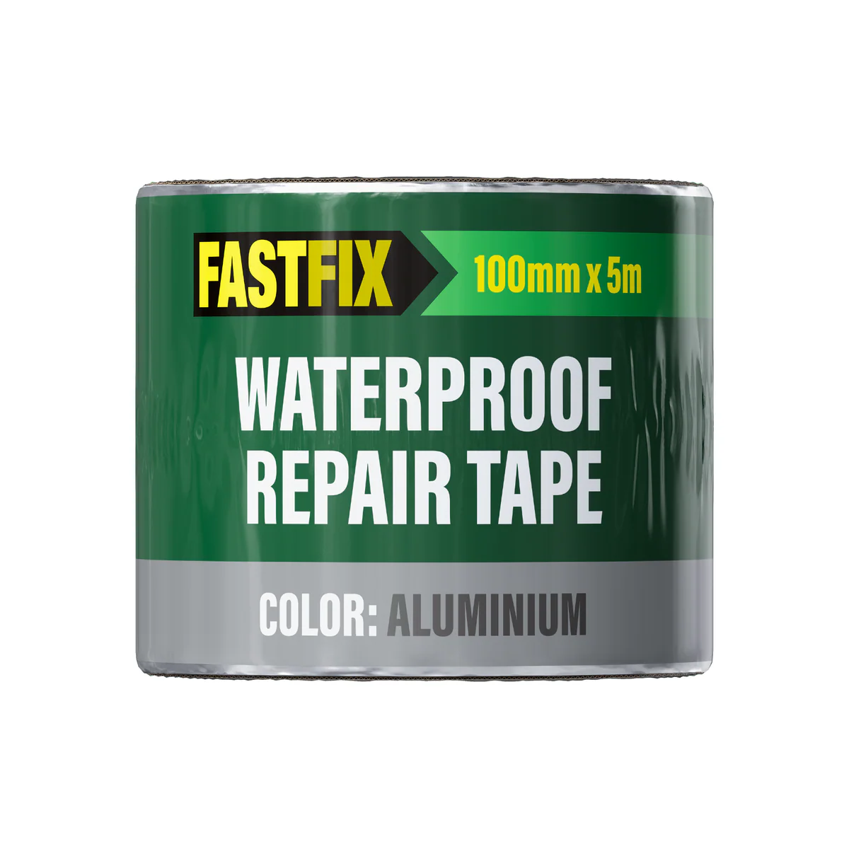 Fastfix Aluminium Waterproof Repair Tape - 100mm x 5m - UV Resistant, Durable