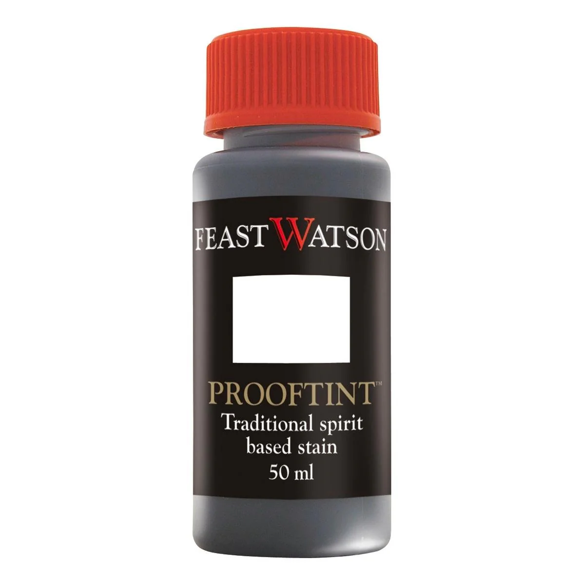 Feast Watson Interior Stain - 50ml - Oil Based - Fast Drying Black