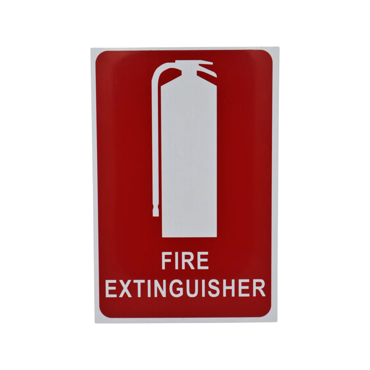 Fire Pro Fire Extinguisher Sign - 225x150mm - Red - Indoor/Outdoor Use