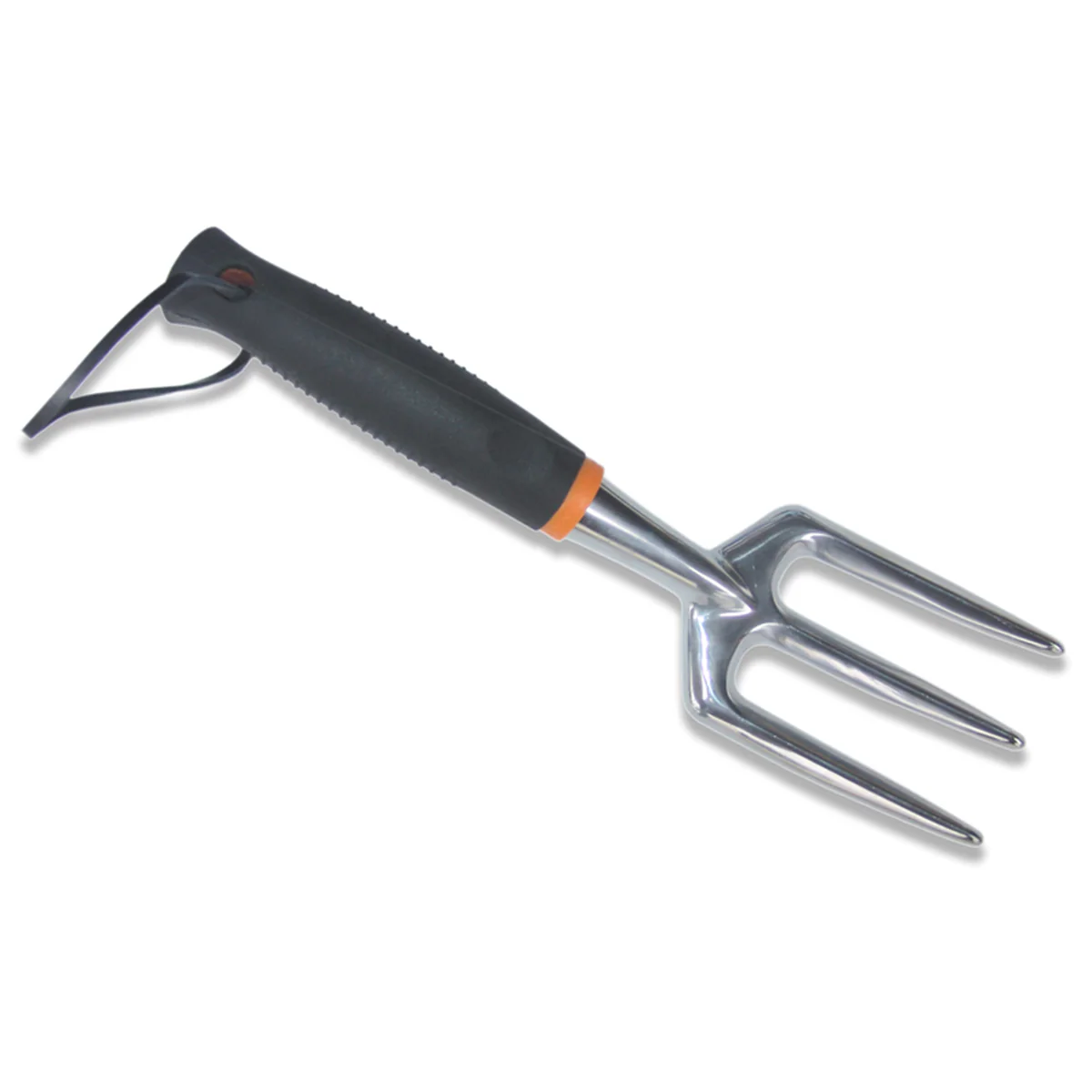 Fiskars Aluminium Fork - 90mm Tines - Ergonomic Design - SoftGrip Handle