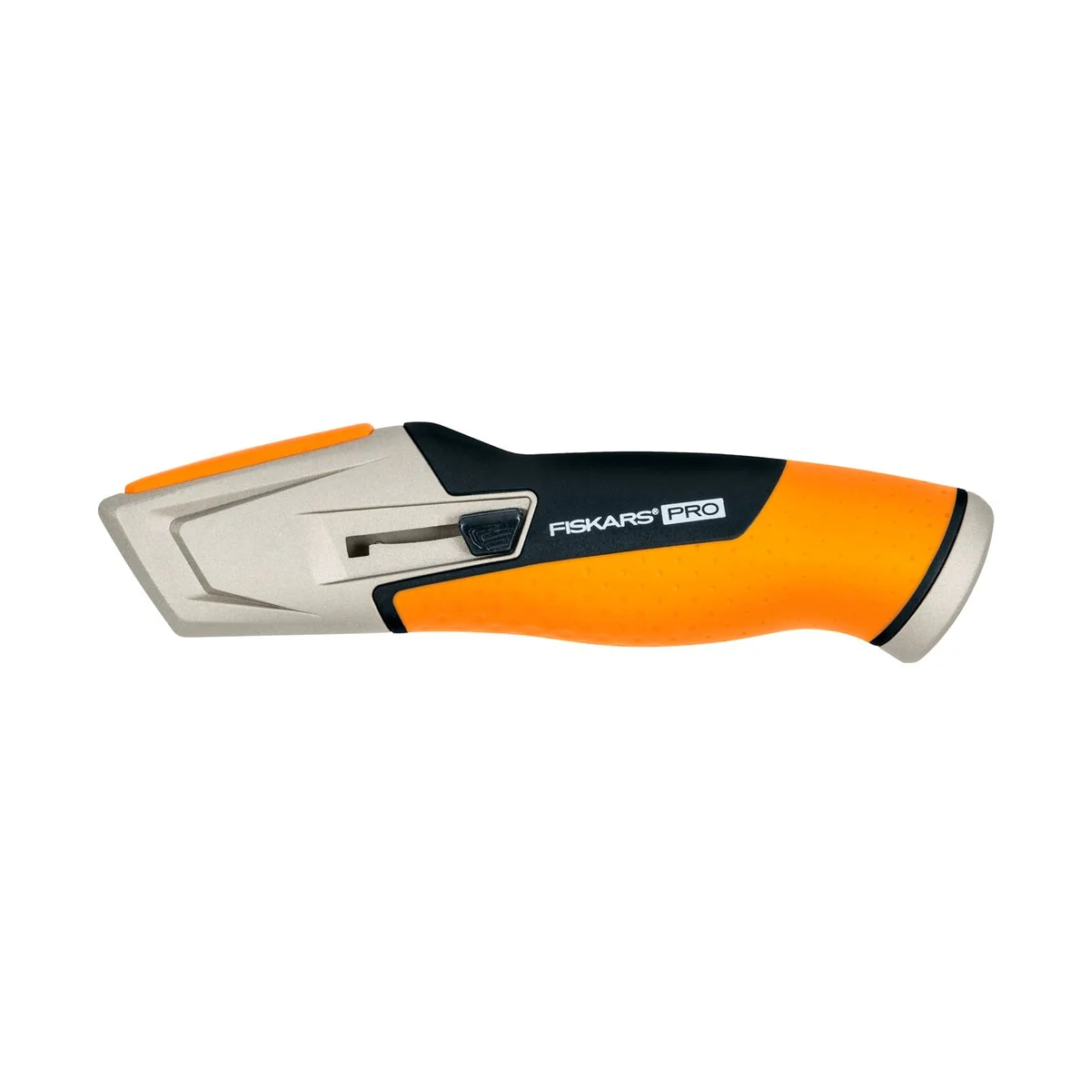 Fiskars Pro Carbonmax Retractable Utility Knife - 60mm Blade - Steel - Image 2