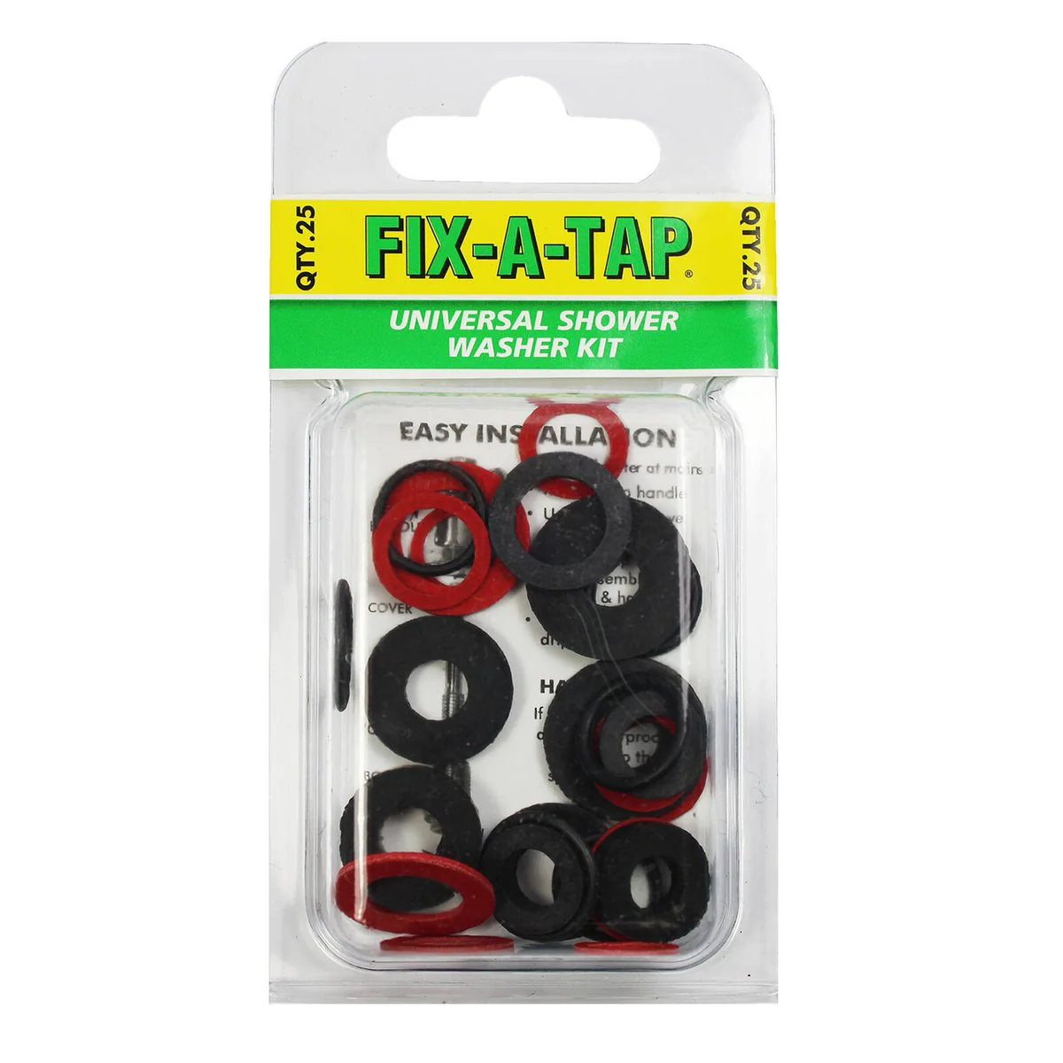 Fix a Shower Universal Washer Kit 25 Pack - O-Rings & Washers - 120.8mm x 20.8mm - Image 2