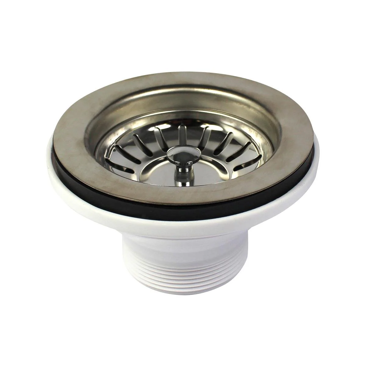Fix a Sink Standard Stainless Steel Waste Sink Basket - 90mm x 50mm - Silver - Durable & Easy to Clean