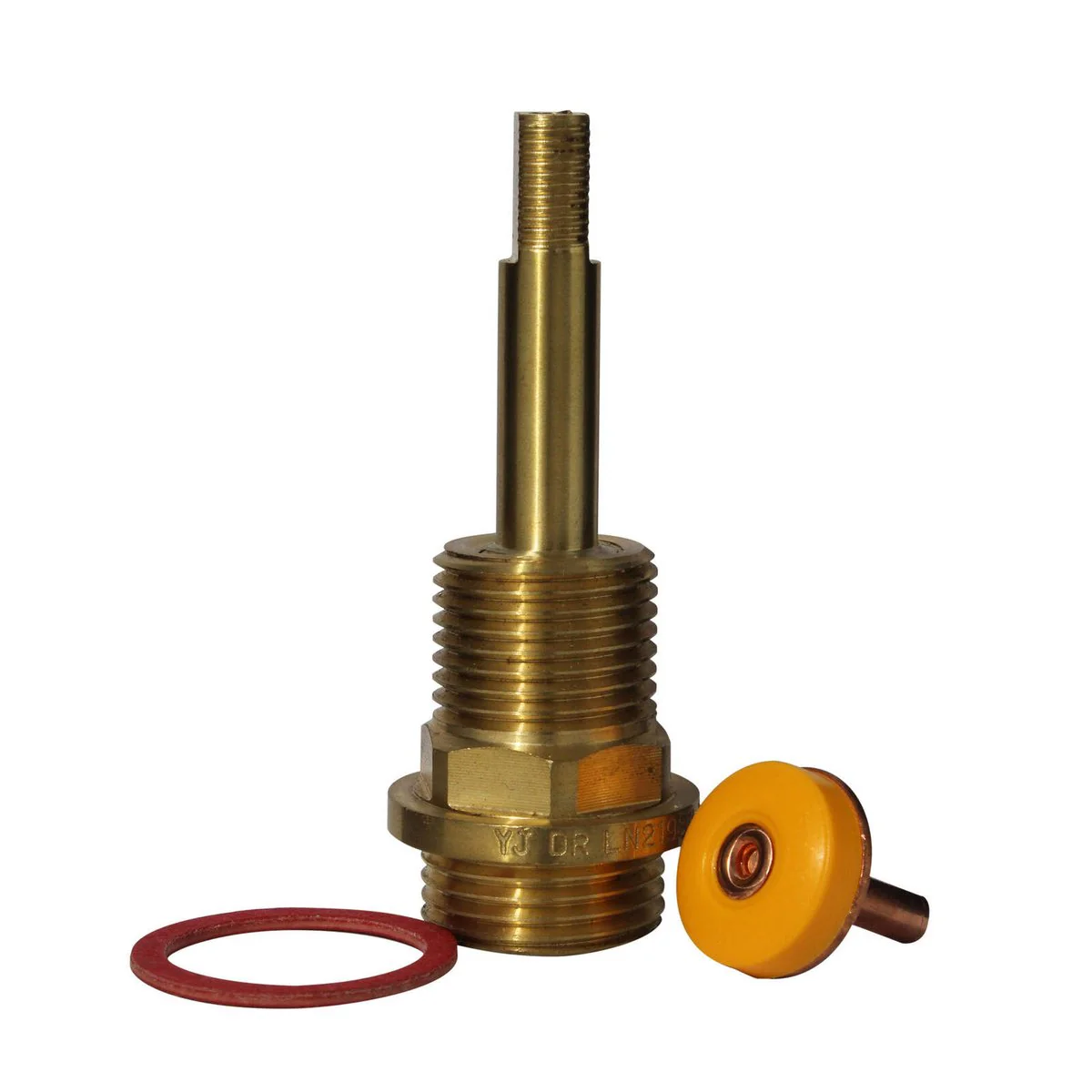 Fix a Tap Gold 75mm Easy Turn Shallow Seat Basin Spindle - Lead-Free Brass - Smooth Operation
