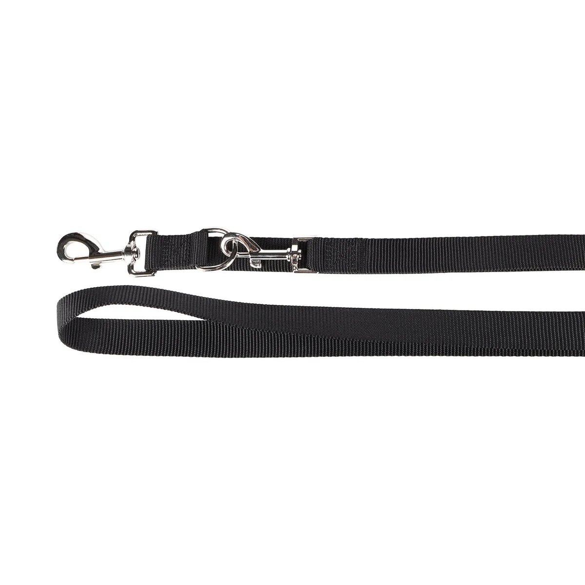Flamingo Ziggi Dog Training Leash - 200cm - Black - Adjustable Length - Image 2