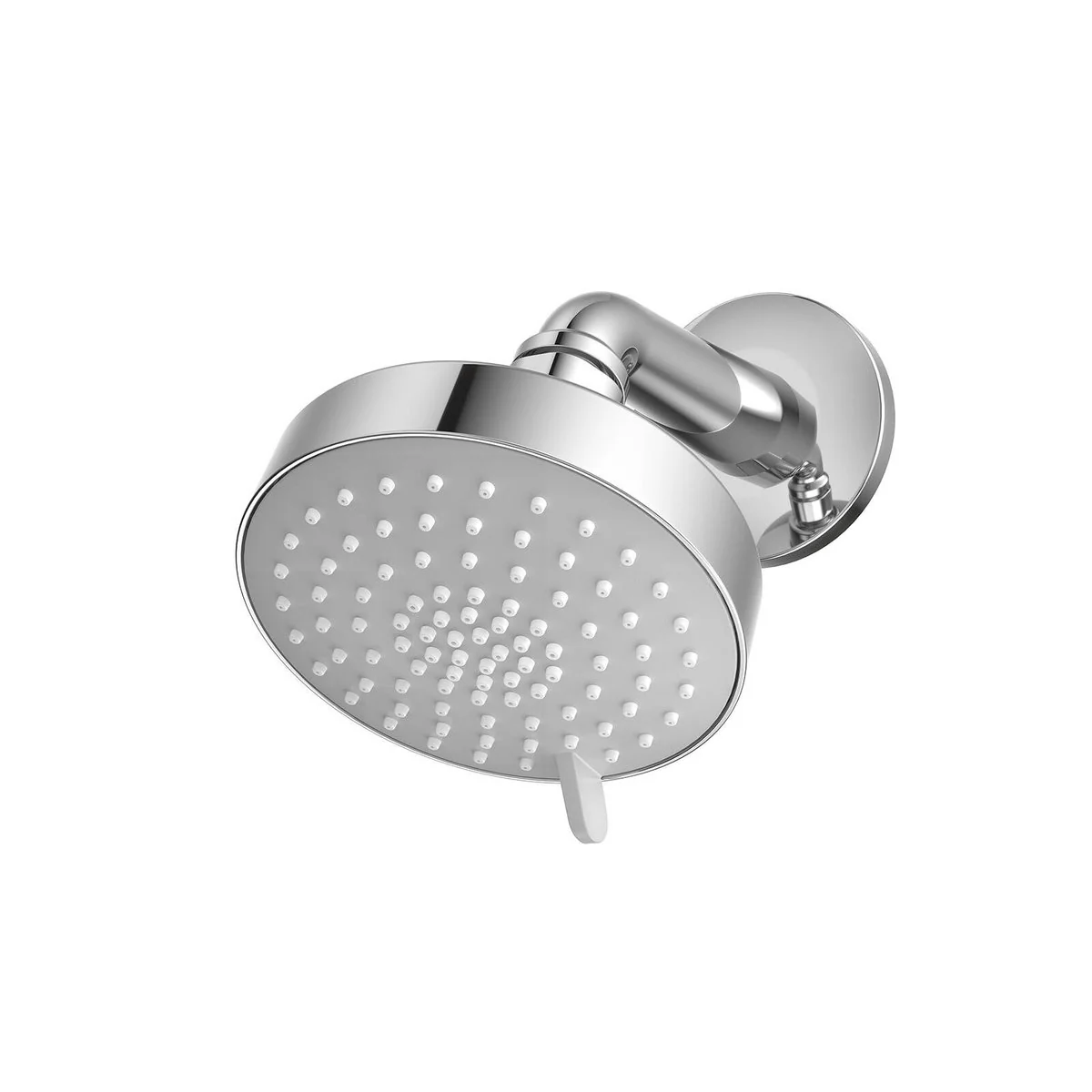 Flexispray Chrome Bermuda 3 Function Fixed Wall Shower - 100mm x 150mm - Durable