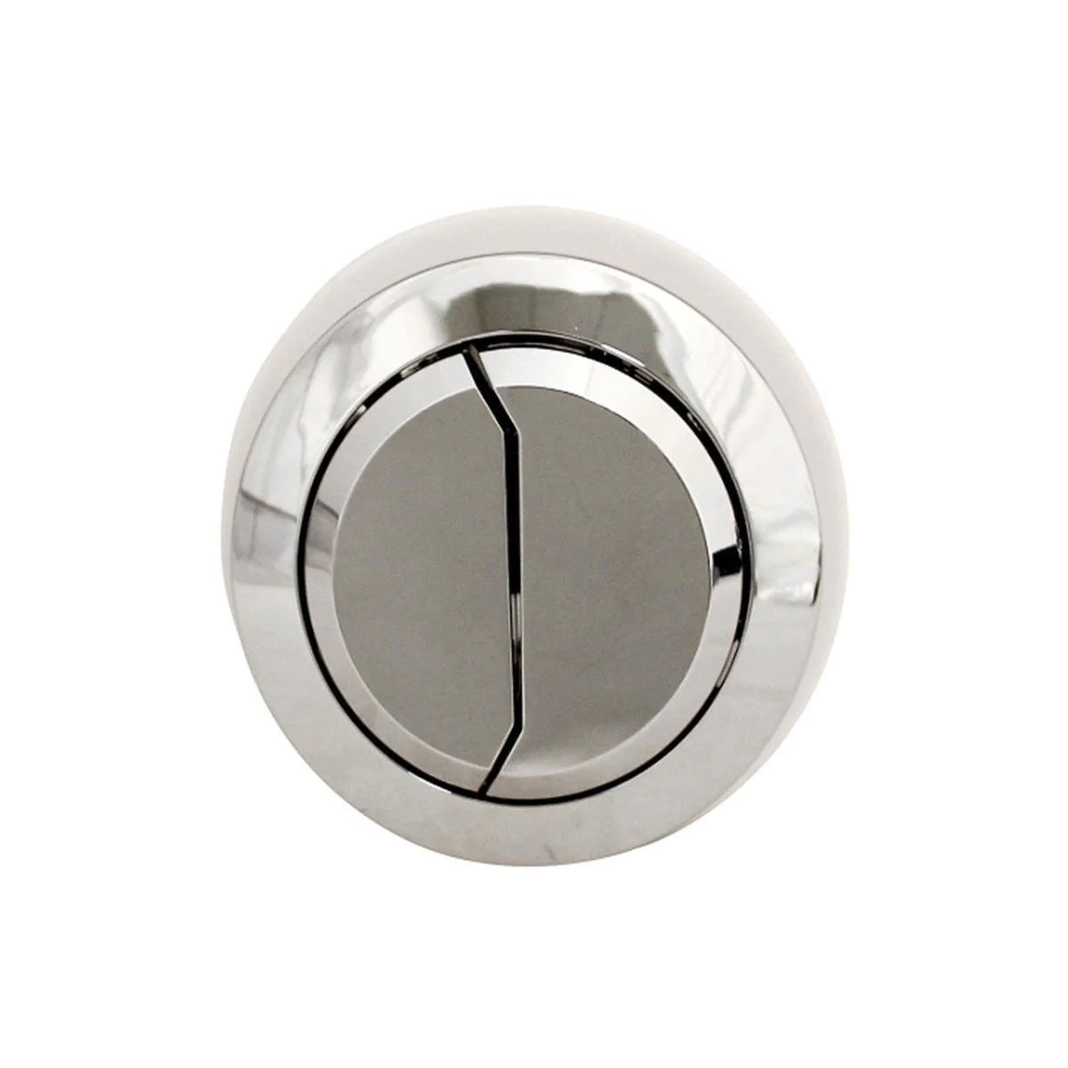 Fluidmaster Dual Flush Button 48mm Chrome Plastic Adjustable Paddles