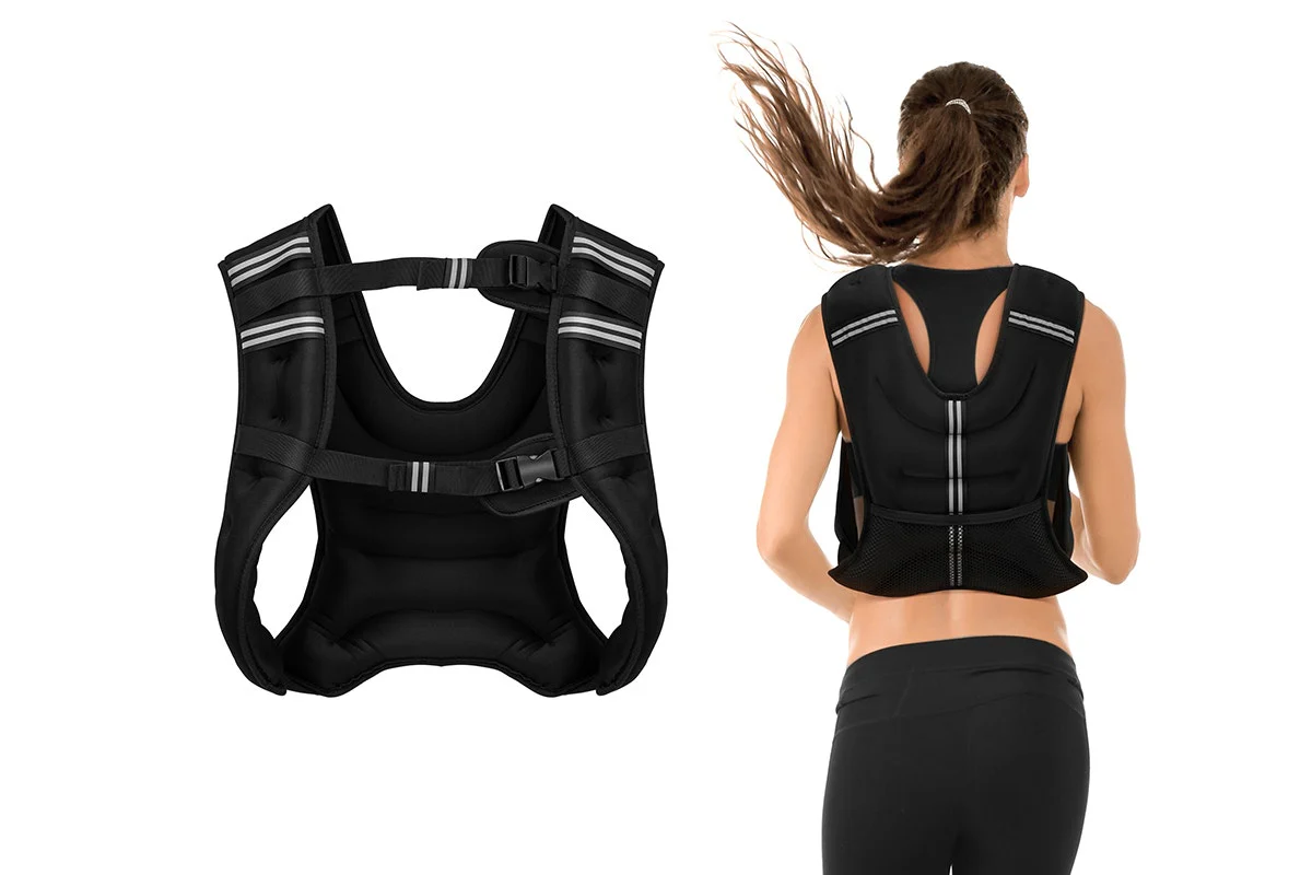 Fortis 5kg Adjustable Weighted Vest for Enhanced Workouts - Image 3