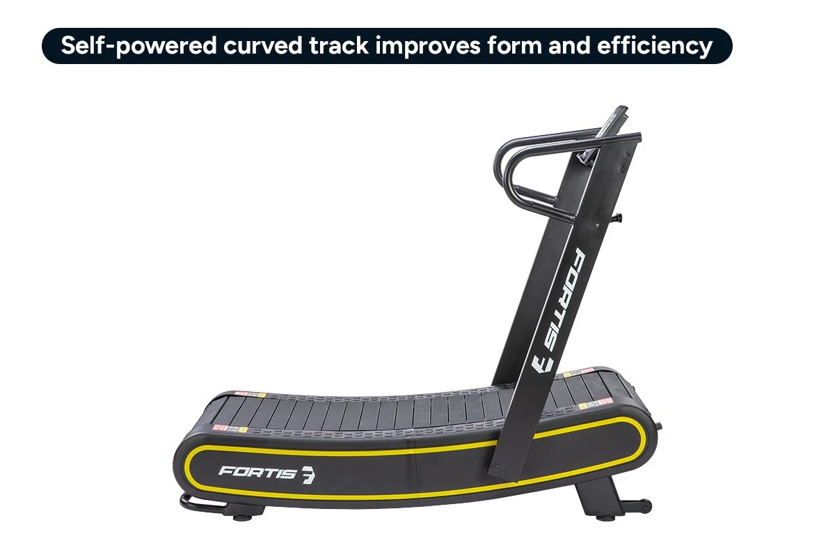 Fortis Curved Treadmill - Self-Powered Magnetic Running Track - Image 3