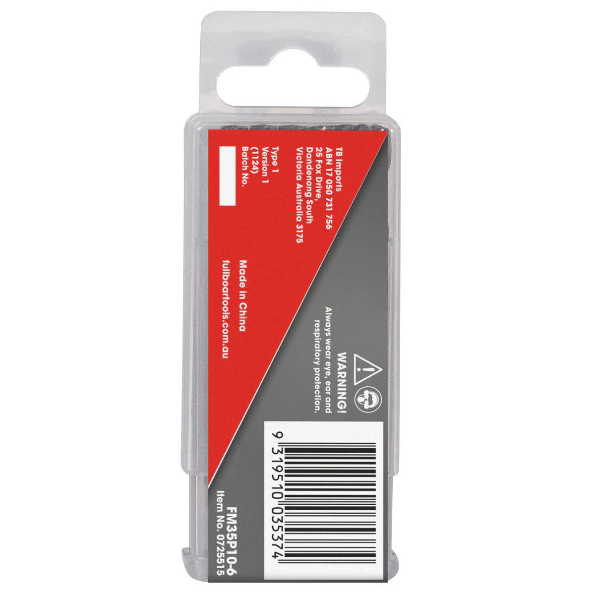 Full Boar 6mm Cobalt Drill Bit 10 Pack - Durable for Hard Metal, Wood, Plastics - Image 2