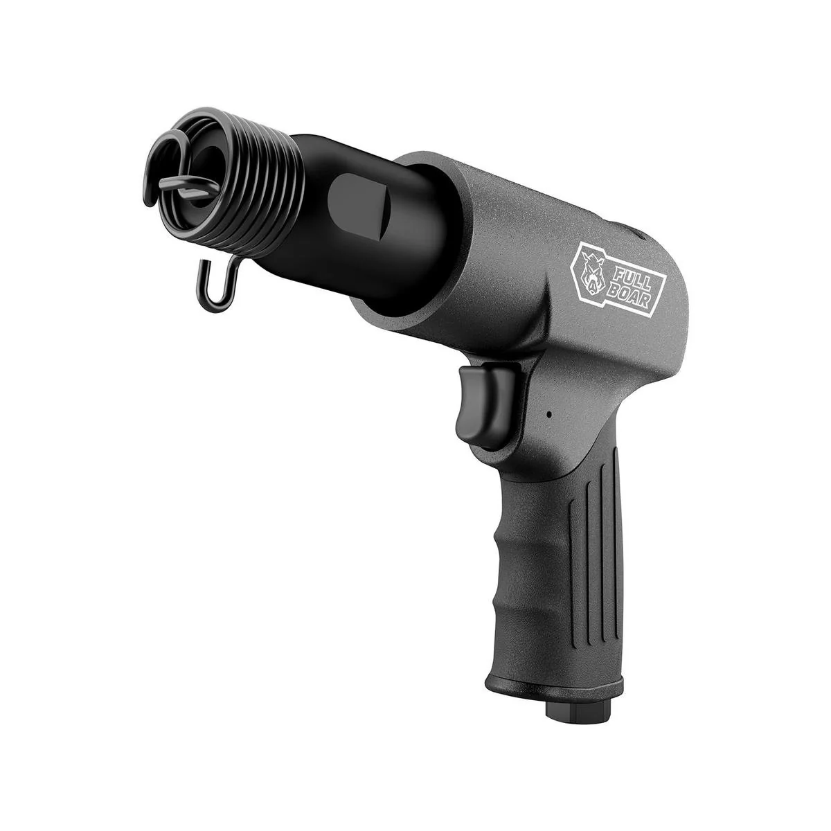 Full Boar Air Hammer Chisel - 5 Attachments - Aluminium - Variable Speed