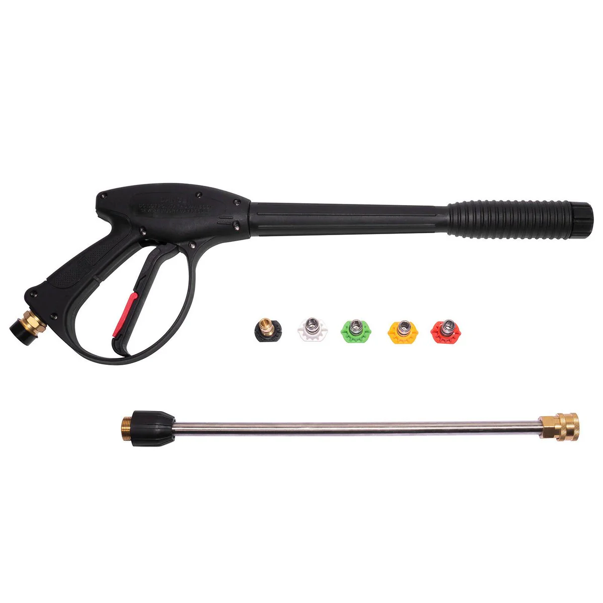 Full Boar Long Spray Handle Kit Fbpsgk 4200 - 400mm Stainless Steel Lance - 5 Nozzles - 4500psi