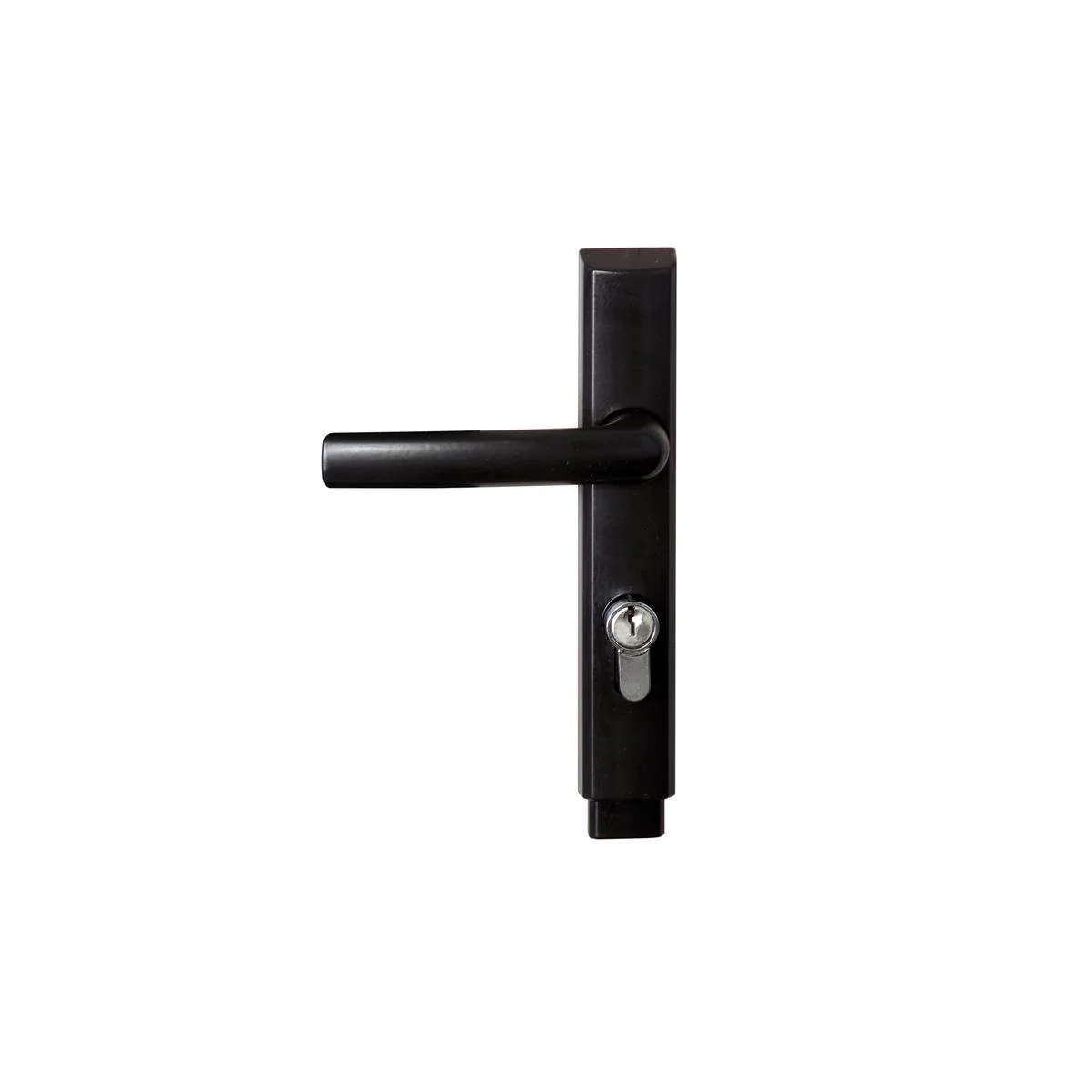 Gainsborough Austral Lock Elegance Push 2 Go - 2 Keys - 195mm x 115mm - Black Satin