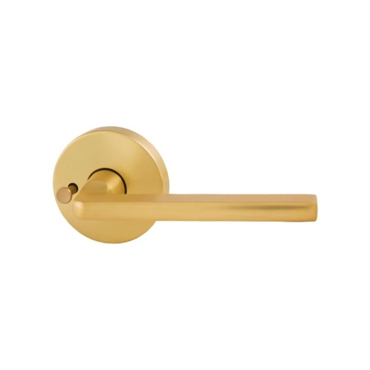 Gainsborough Brass Satin Avant Alba Privacy Lever Set - 145mm x 64mm - QuickFix Installation