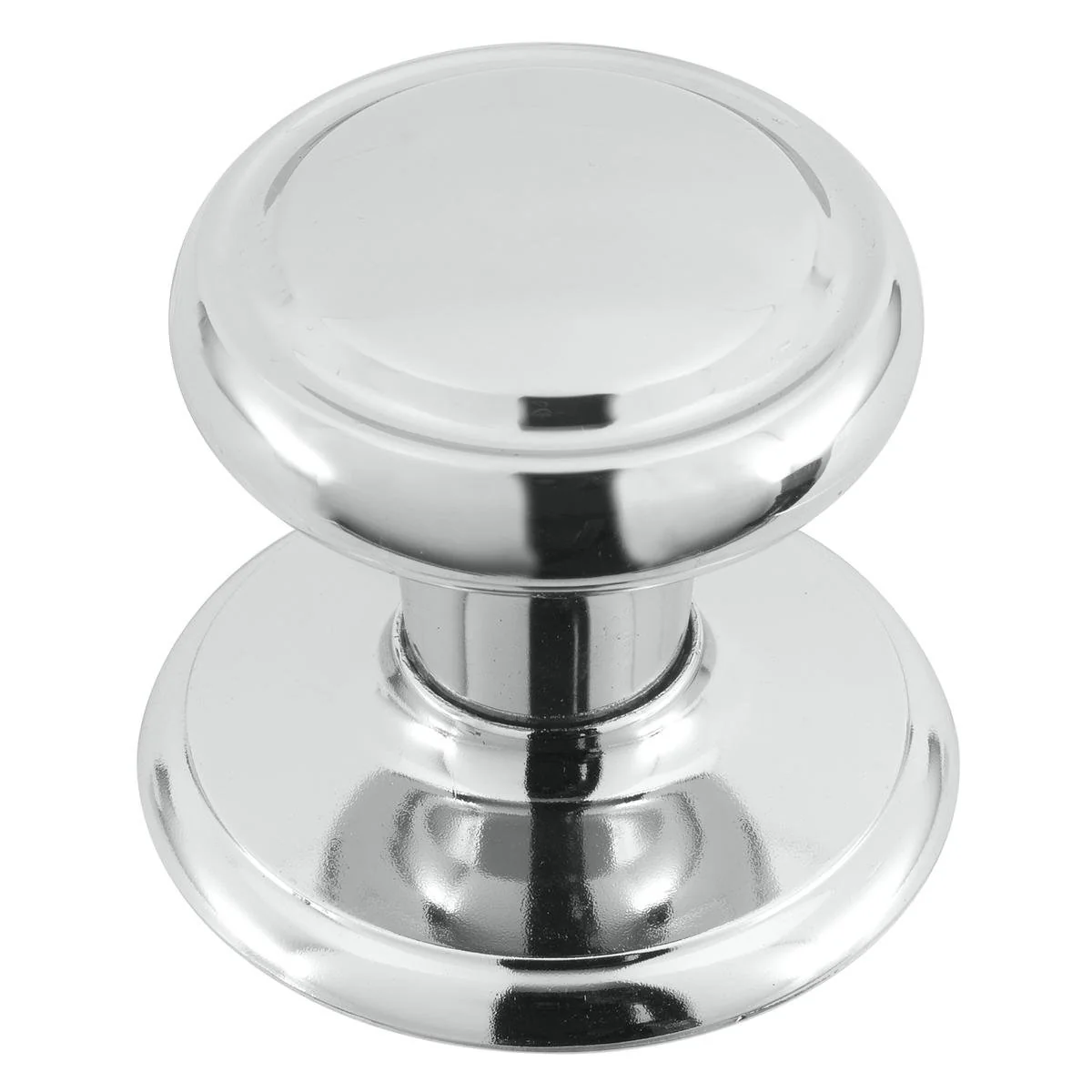 Gainsborough Classic Passage Knobset - 90mm - Aluminium - Bright Chrome