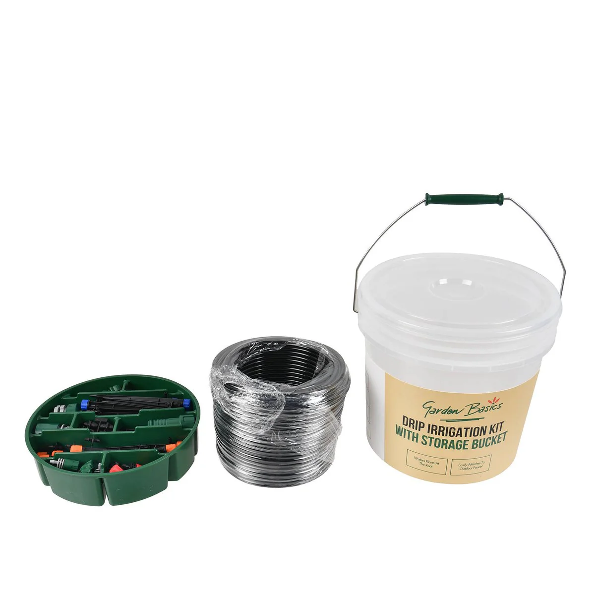 Garden Basics Drip Irrigation Kit - 255mm x 250mm - Efficient Watering System - Image 2
