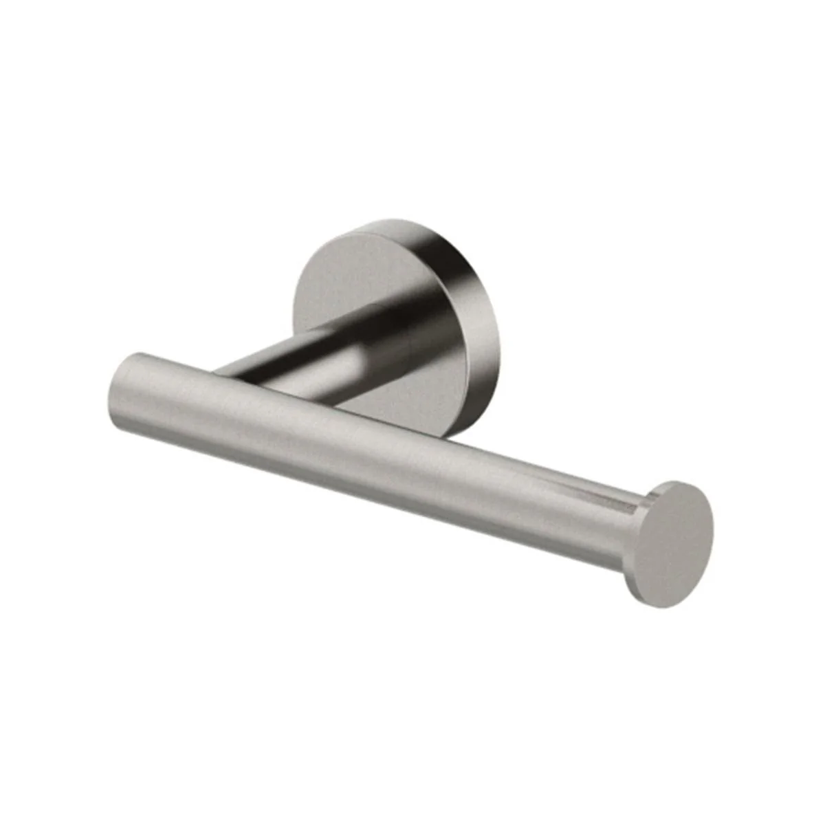 Gareth Ashton Brushed Nickel Poco Toilet Roll Holder - Wall-Mounted - 166mm x 88mm x 54mm - Durable Design