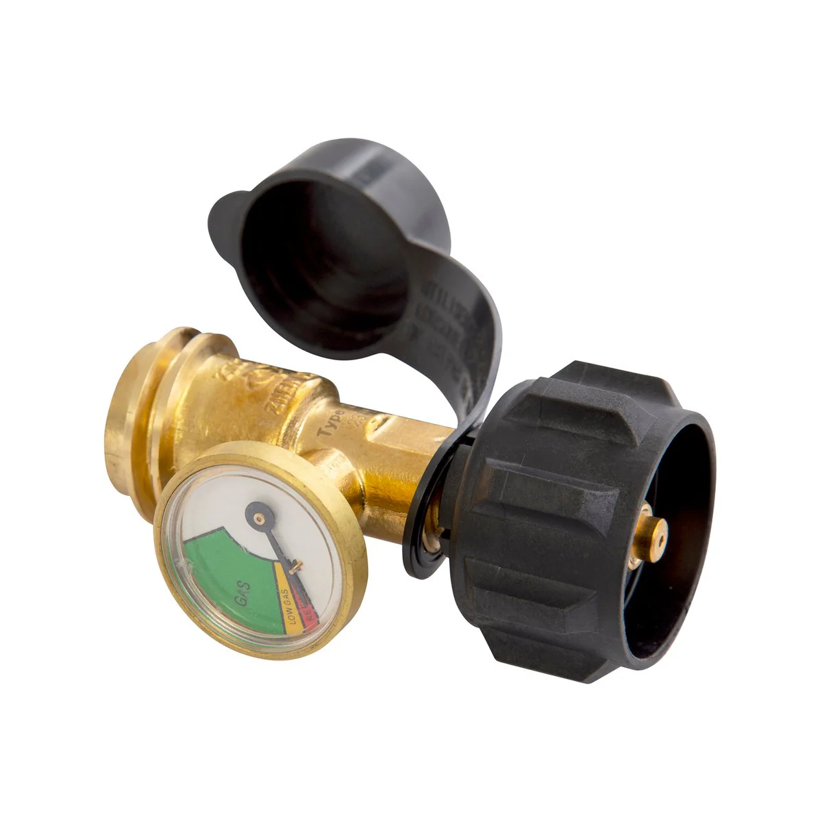 Gasmate Adaptor Capacity Gauge - 48mm x 92mm x 59mm - Durable Brass/Nylon - Fuel Level Monitoring - Image 4