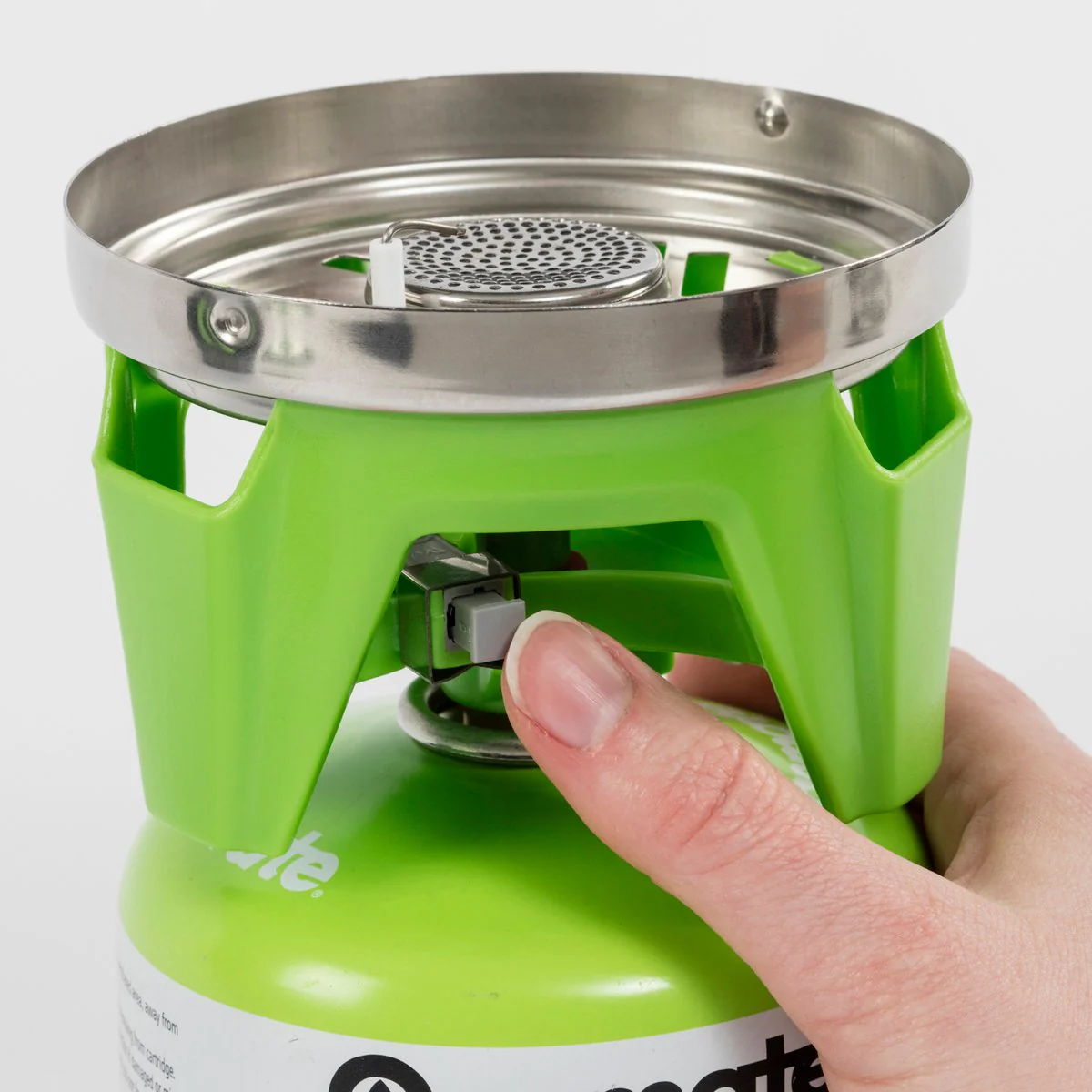 Gasmate Turbo Butane Portable Stove and Pot Set - 0.8L Aluminium Pot - Compact Design - Quick Boil Technology - Image 3