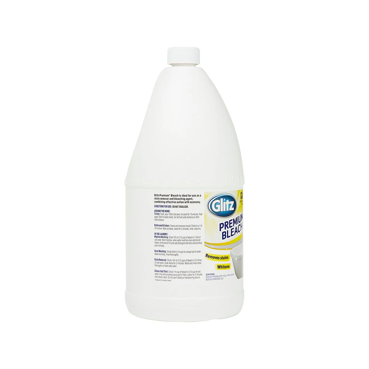 Glitz Bleach - 2L - White - Stain Remover and Sanitiser - Image 2
