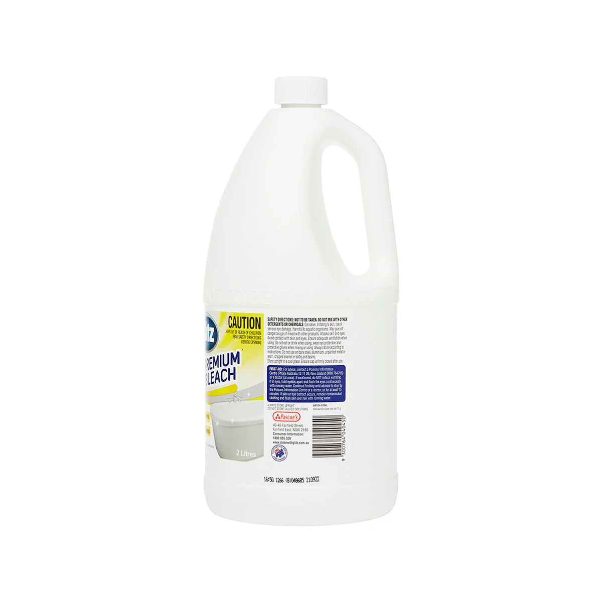 Glitz Bleach - 2L - White - Stain Remover and Sanitiser - Image 3