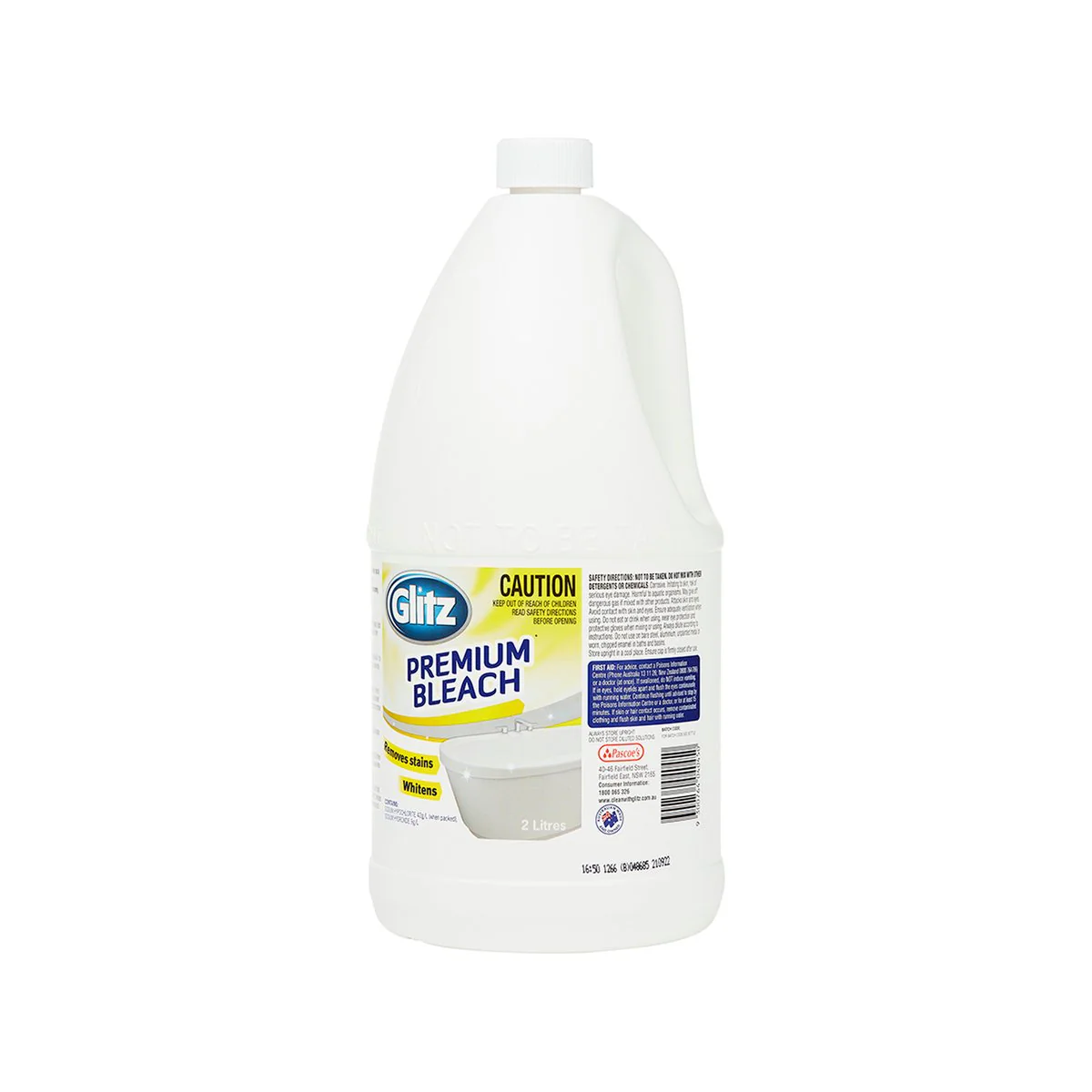 Glitz Bleach - 2L - White - Stain Remover and Sanitiser - Image 4