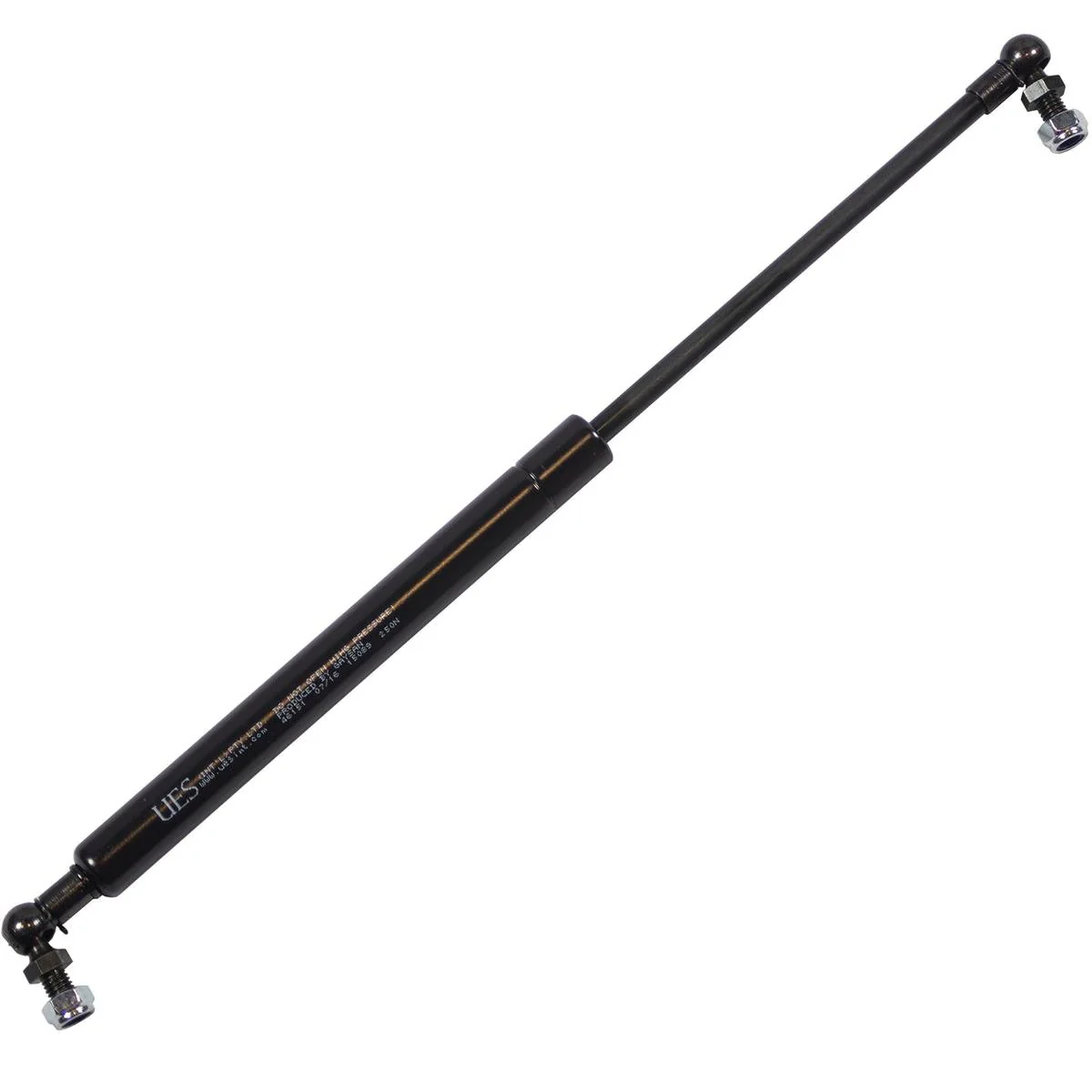 Goliath 505mm 450N Gas Strut - Corrosion-Resistant Steel - Black