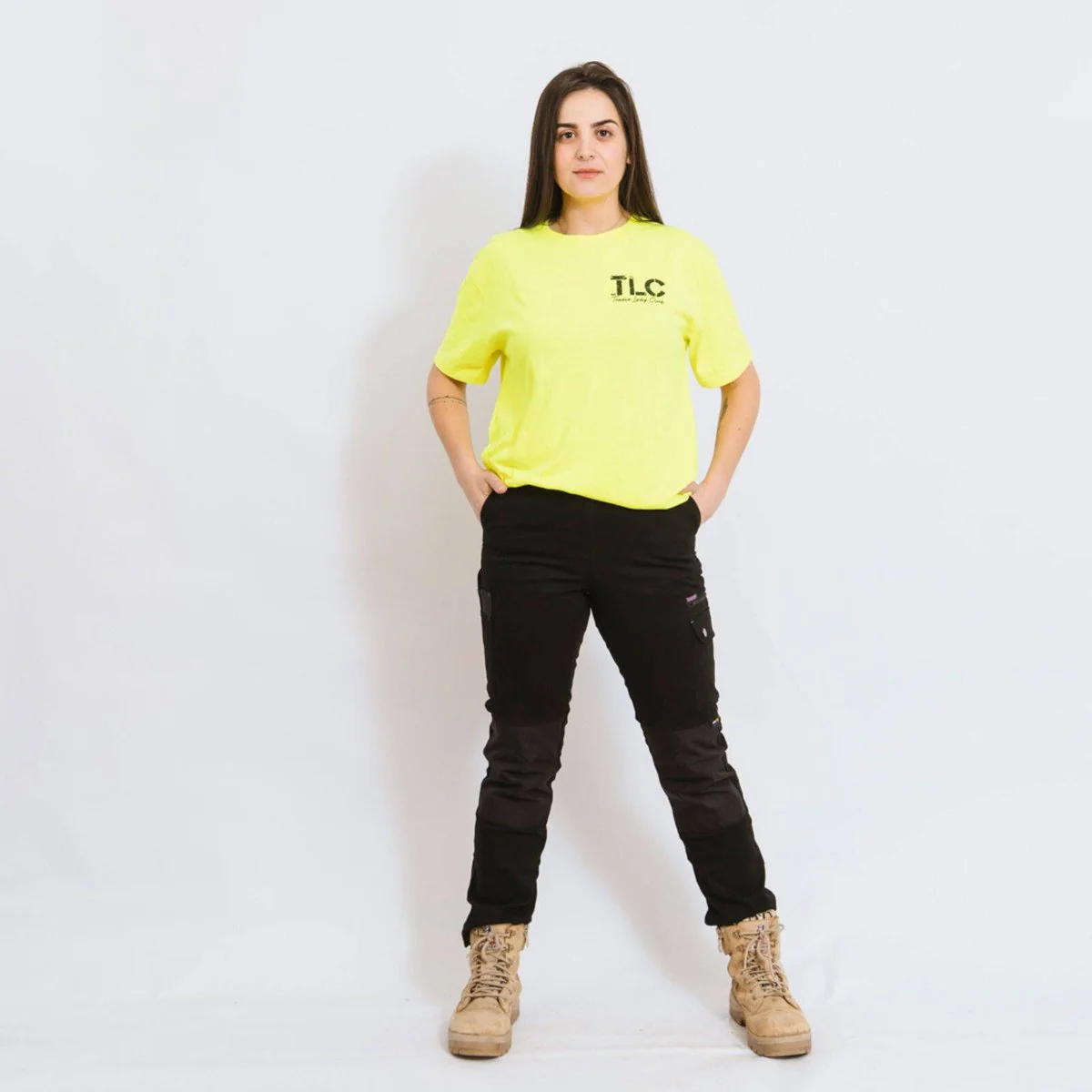 Green Hip Skinny Flex Pants Black Size 22 - High Rise - UPF 50+ - Adjustable Length - Image 3